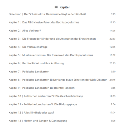Demokratie braucht Erziehung (Hörbuch) – Bild 2
